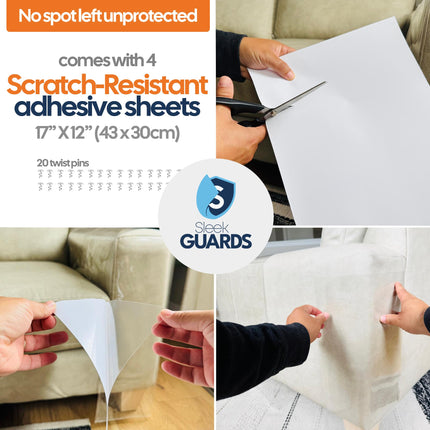 Sleek Guards cat scratch furniture protector – product detail image